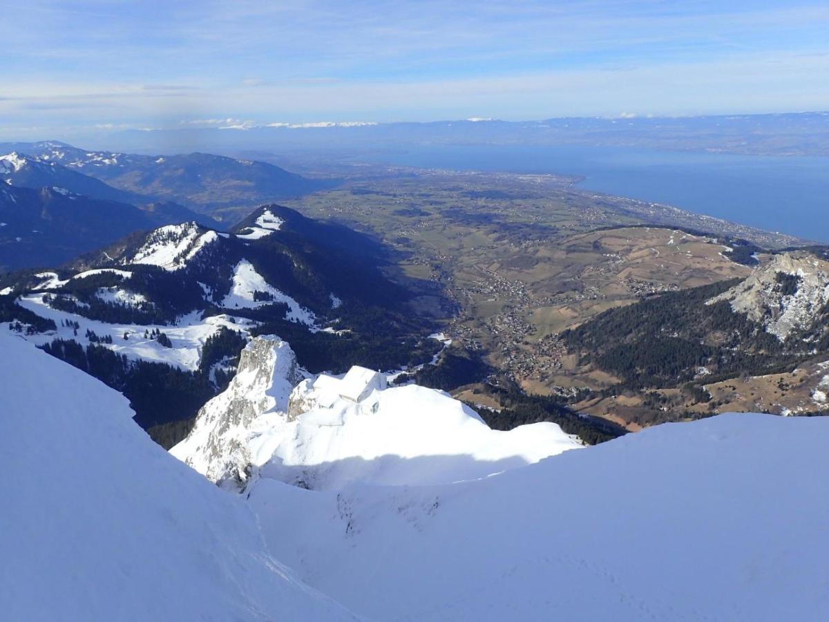 Le 211,Ski Et Randonnee, Lave Linge ,Parking Bernex Buitenkant foto